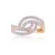 Designer Ring with Certified Diamonds in 18k Yellow Gold - LR0044P
